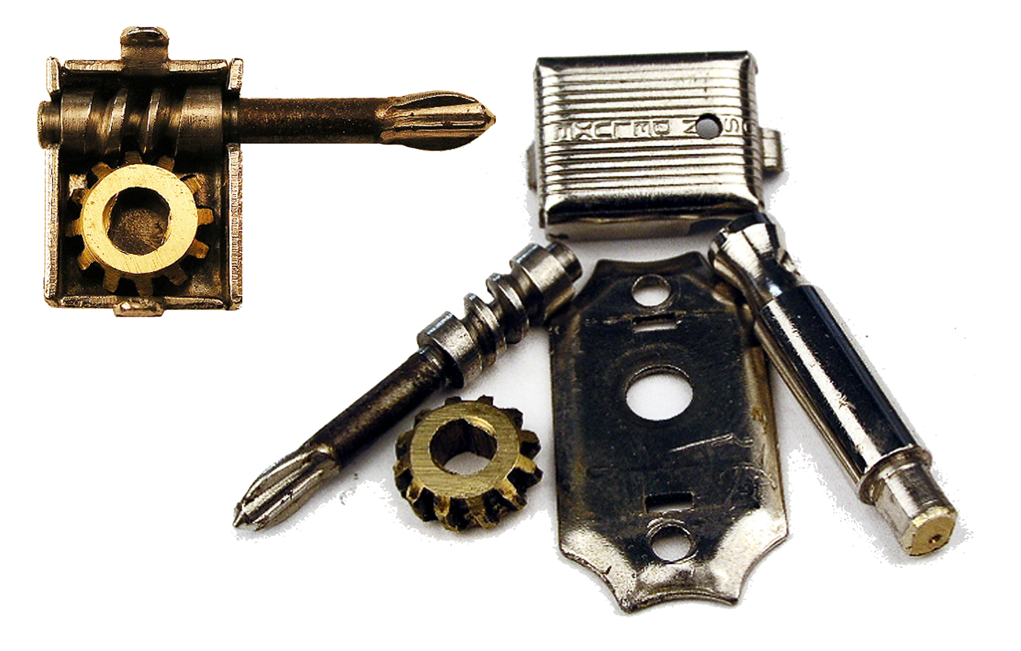 Repairing old Kluson tuner Fender Stratocaster Guitar Forum